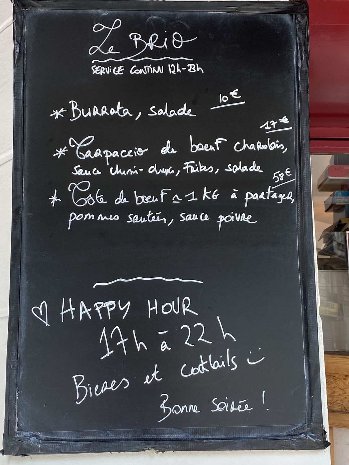 évènement promotion Le Brio